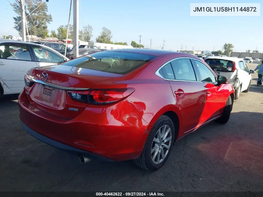 JM1GL1U58H1144872 2017 Mazda Mazda6 Sport