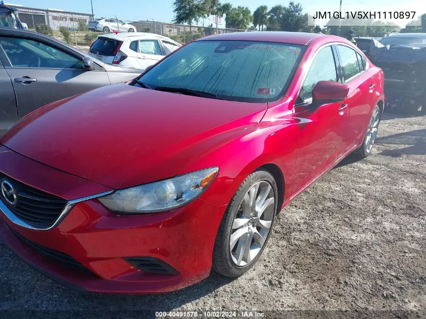 JM1GL1V5XH1110897 2017 Mazda Mazda6 Touring