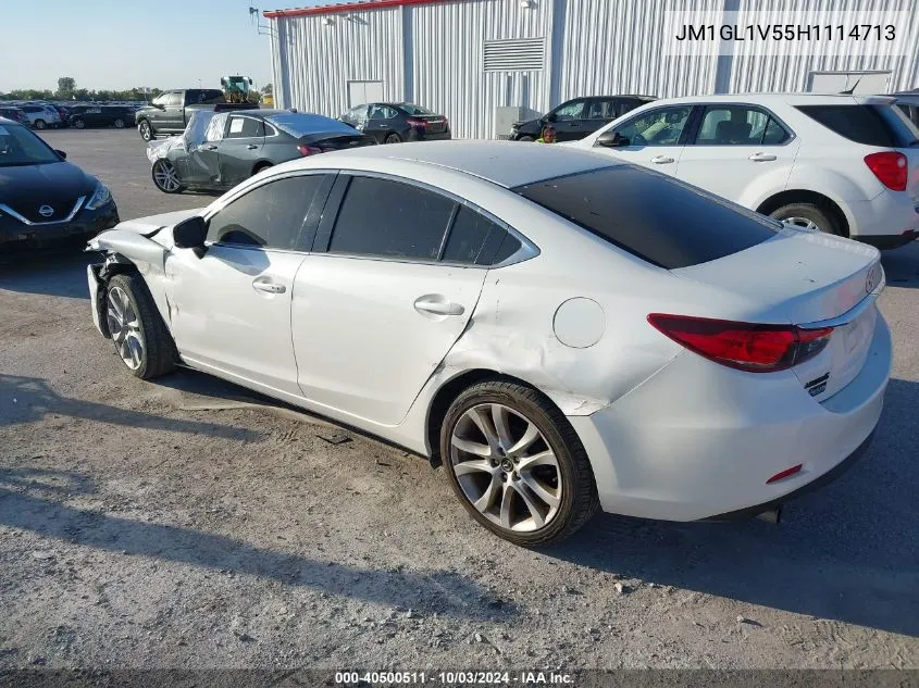 JM1GL1V55H1114713 2017 Mazda Mazda6 Touring