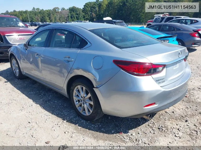 JM1GL1U51H1154563 2017 Mazda Mazda6 Sport