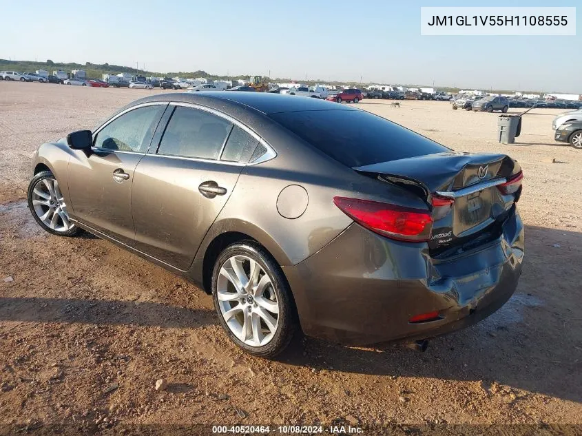 JM1GL1V55H1108555 2017 Mazda Mazda6 Touring