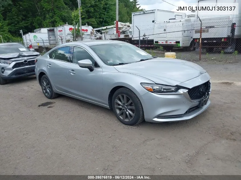 2018 Mazda Mazda6 Sport VIN: JM1GL1UM0J1303137 Lot: 39576819