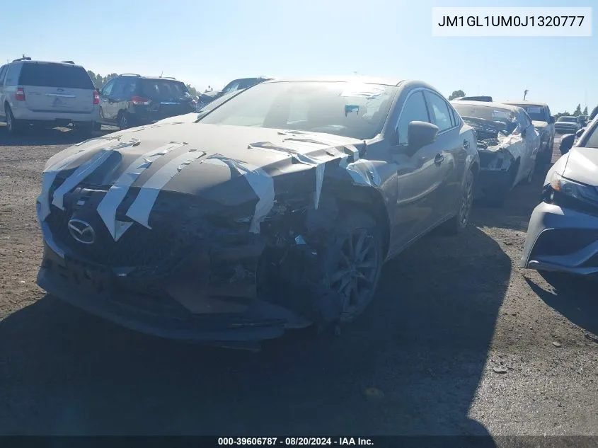 JM1GL1UM0J1320777 2018 Mazda Mazda6 Sport