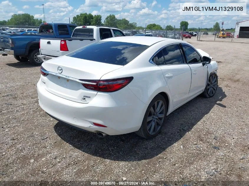 2018 Mazda Mazda6 Touring VIN: JM1GL1VM4J1329108 Lot: 39749070