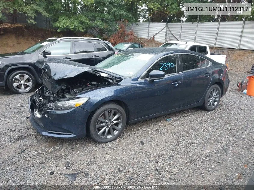 JM1GL1UM3J1312317 2018 Mazda Mazda6 Sport