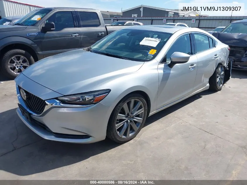 2018 Mazda Mazda6 Touring VIN: JM1GL1VM9J1309307 Lot: 40080586