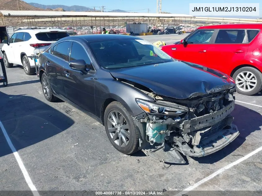 JM1GL1UM2J1310204 2018 Mazda Mazda6 Sport