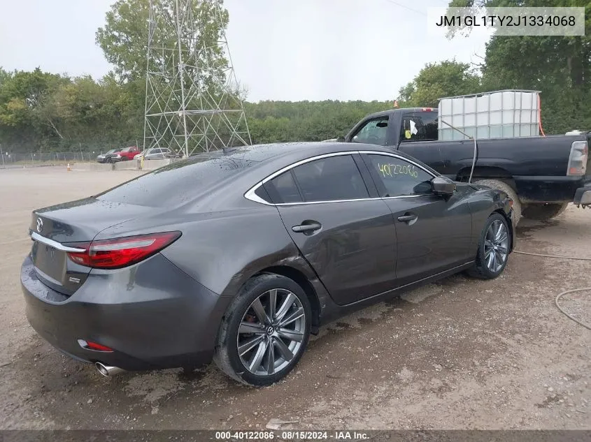 2018 Mazda Mazda6 Grand Touring VIN: JM1GL1TY2J1334068 Lot: 40122086