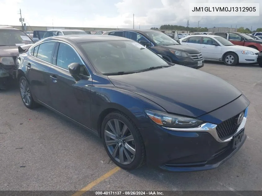 2018 Mazda Mazda6 Touring VIN: JM1GL1VM0J1312905 Lot: 40171137