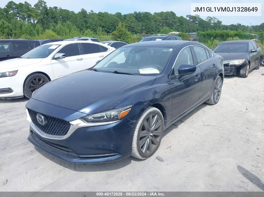 2018 Mazda Mazda6 Touring VIN: JM1GL1VM0J1328649 Lot: 40172028