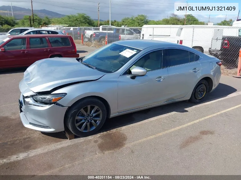 2018 Mazda Mazda6 Sport VIN: JM1GL1UM9J1321409 Lot: 40201154