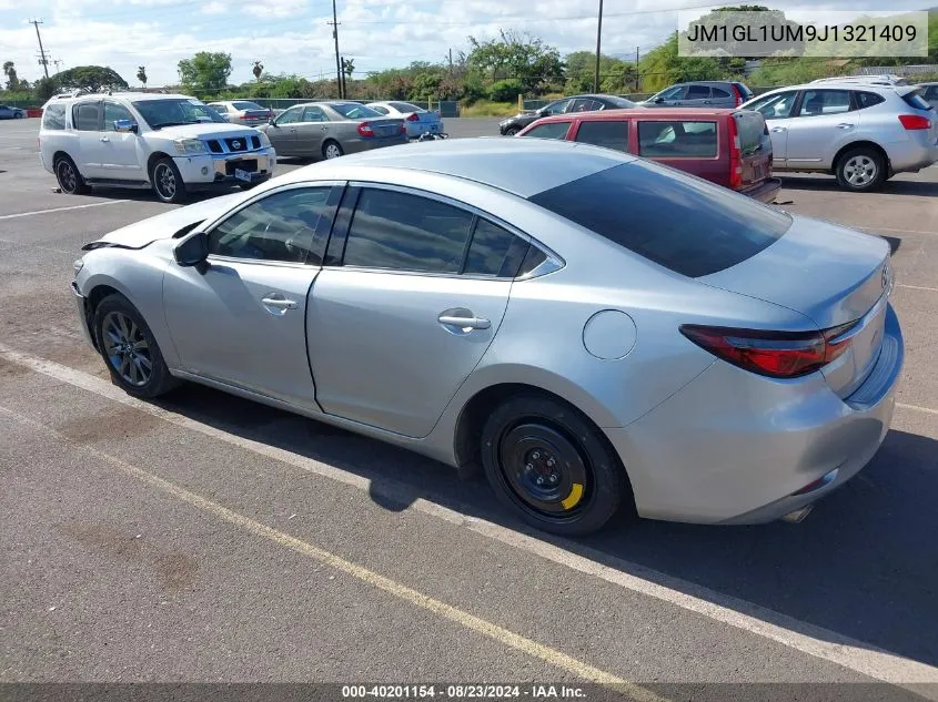 2018 Mazda Mazda6 Sport VIN: JM1GL1UM9J1321409 Lot: 40201154