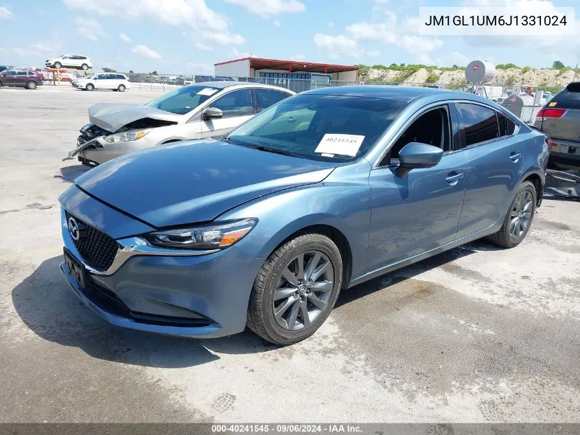 2018 Mazda Mazda6 Sport VIN: JM1GL1UM6J1331024 Lot: 40241545