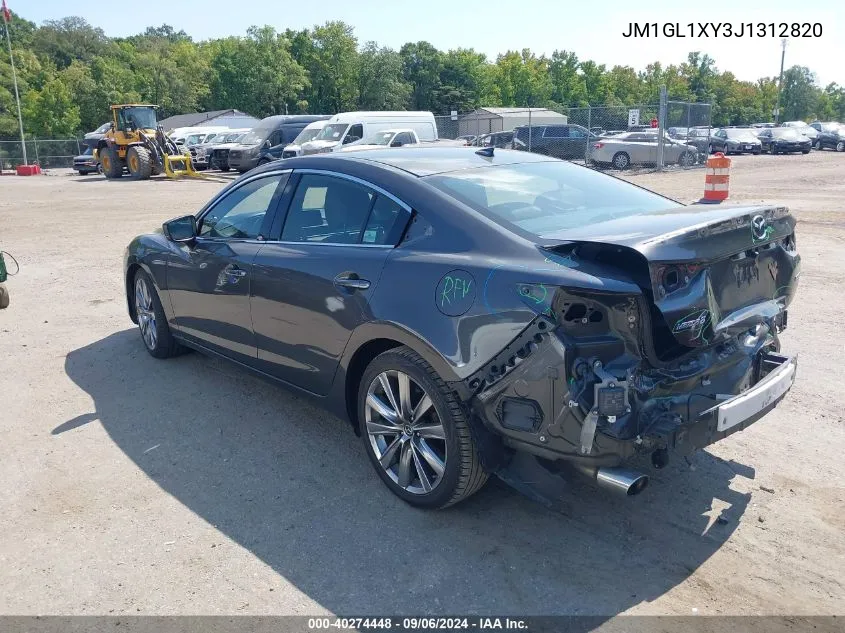 2018 Mazda Mazda6 Signature VIN: JM1GL1XY3J1312820 Lot: 40274448