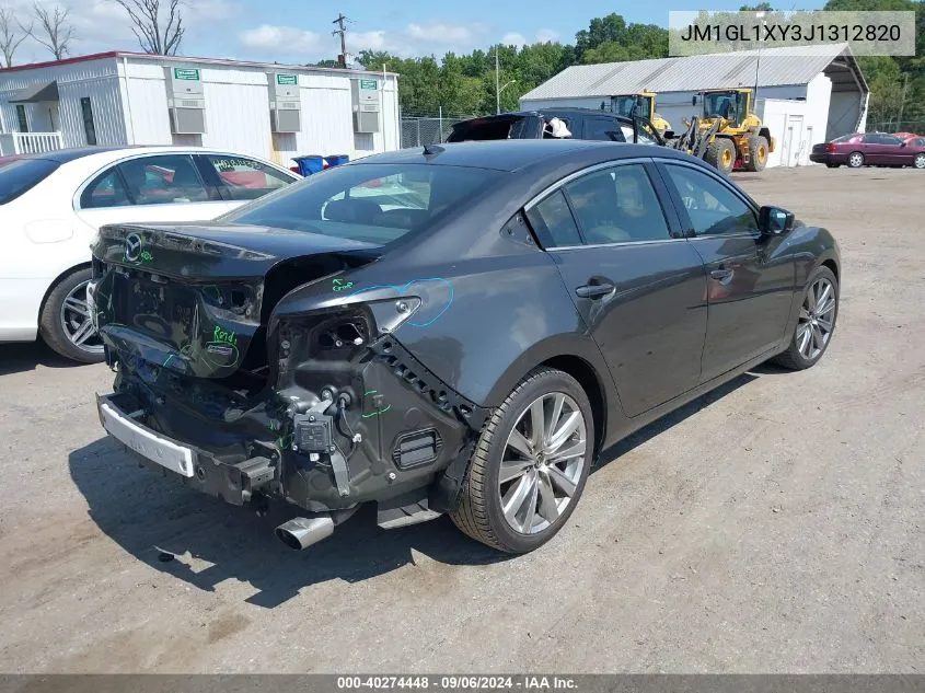 2018 Mazda Mazda6 Signature VIN: JM1GL1XY3J1312820 Lot: 40274448