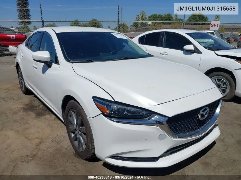 2018 Mazda Mazda6 Sport VIN: JM1GL1UM0J1315658 Lot: 40298818