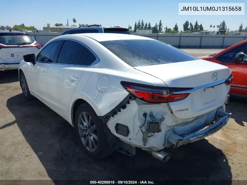 JM1GL1UM0J1315658 2018 Mazda Mazda6 Sport