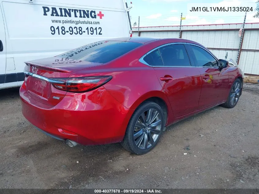 2018 Mazda Mazda6 Touring VIN: JM1GL1VM6J1335024 Lot: 40377678