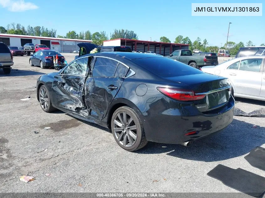 2018 Mazda Mazda6 Touring VIN: JM1GL1VMXJ1301863 Lot: 40386705