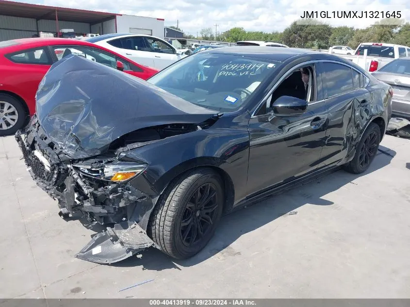 2018 Mazda 6 Sport VIN: JM1GL1UMXJ1321645 Lot: 40413919