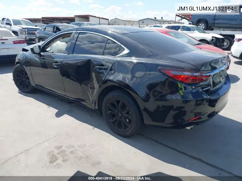 2018 Mazda 6 Sport VIN: JM1GL1UMXJ1321645 Lot: 40413919