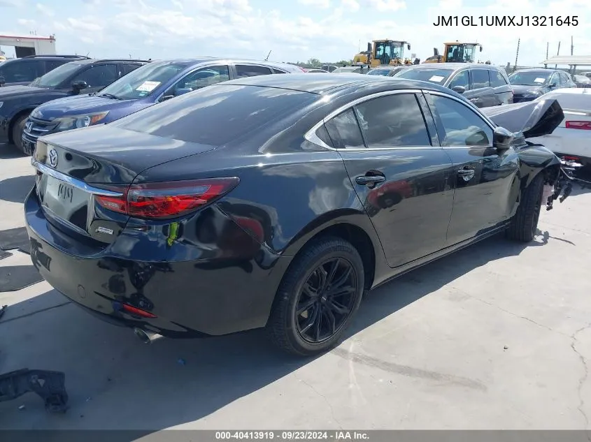 2018 Mazda 6 Sport VIN: JM1GL1UMXJ1321645 Lot: 40413919