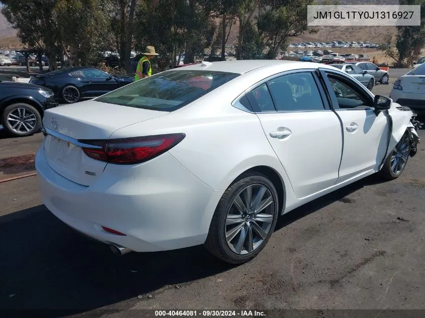 2018 Mazda 6 Grand Touring VIN: JM1GL1TY0J1316927 Lot: 40464081