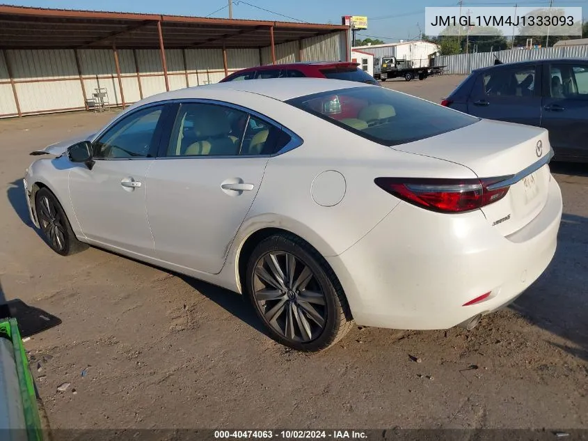 2018 Mazda Mazda6 Touring VIN: JM1GL1VM4J1333093 Lot: 40474063