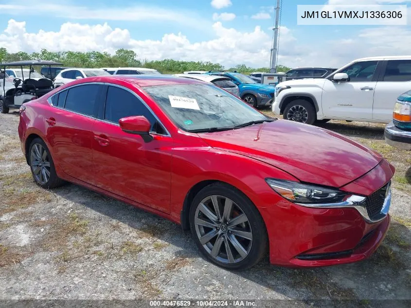 2018 Mazda Mazda6 Touring VIN: JM1GL1VMXJ1336306 Lot: 40476529