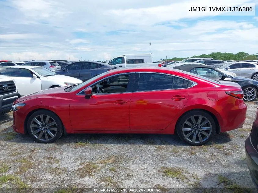 2018 Mazda Mazda6 Touring VIN: JM1GL1VMXJ1336306 Lot: 40476529