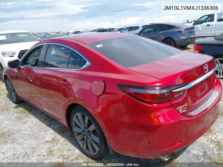 2018 Mazda Mazda6 Touring VIN: JM1GL1VMXJ1336306 Lot: 40476529