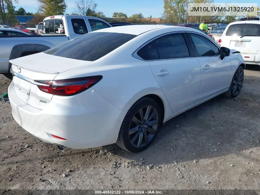 2018 Mazda 6 Touring VIN: JM1GL1VM6J1325920 Lot: 40532122