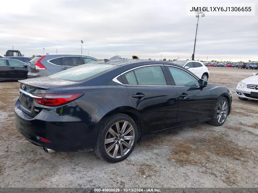 2018 Mazda 6 Signature VIN: JM1GL1XY6J1306655 Lot: 40600029