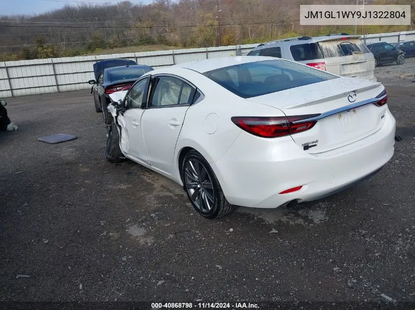 2018 Mazda Mazda6 Grand Touring Reserve VIN: JM1GL1WY9J1322804 Lot: 40868798