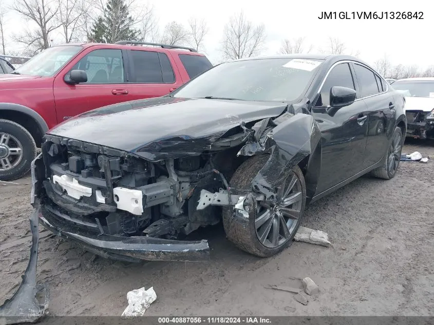 2018 Mazda 6 Touring VIN: JM1GL1VM6J1326842 Lot: 40887056