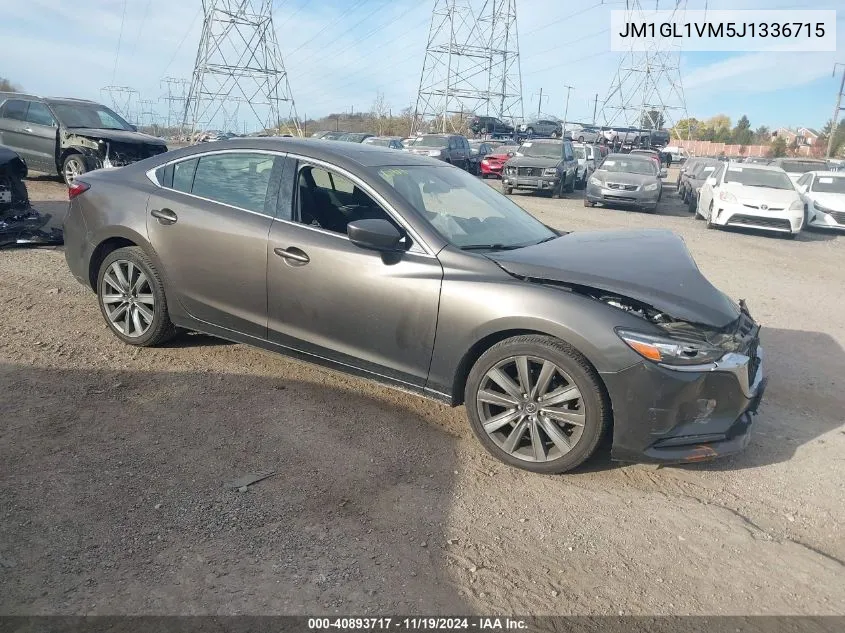 2018 Mazda Mazda6 Touring VIN: JM1GL1VM5J1336715 Lot: 40893717