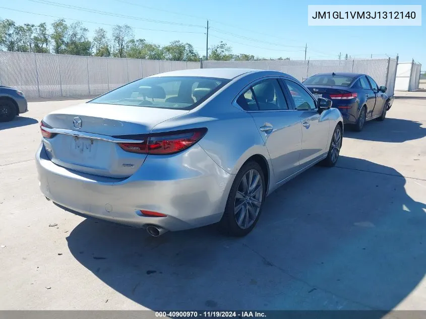 2018 Mazda Mazda6 Touring VIN: JM1GL1VM3J1312140 Lot: 40900970