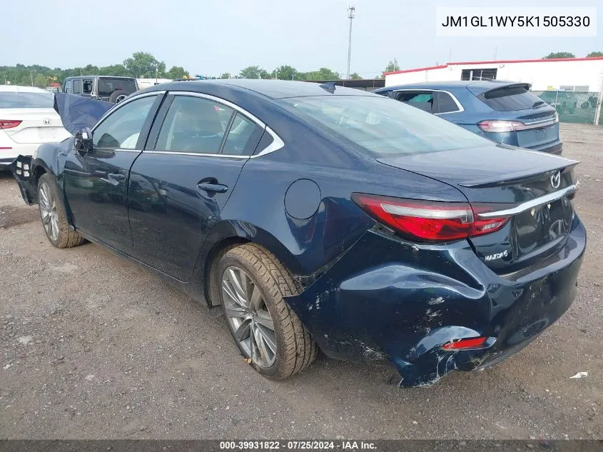 JM1GL1WY5K1505330 2019 Mazda Mazda6 Grand Touring Reserve