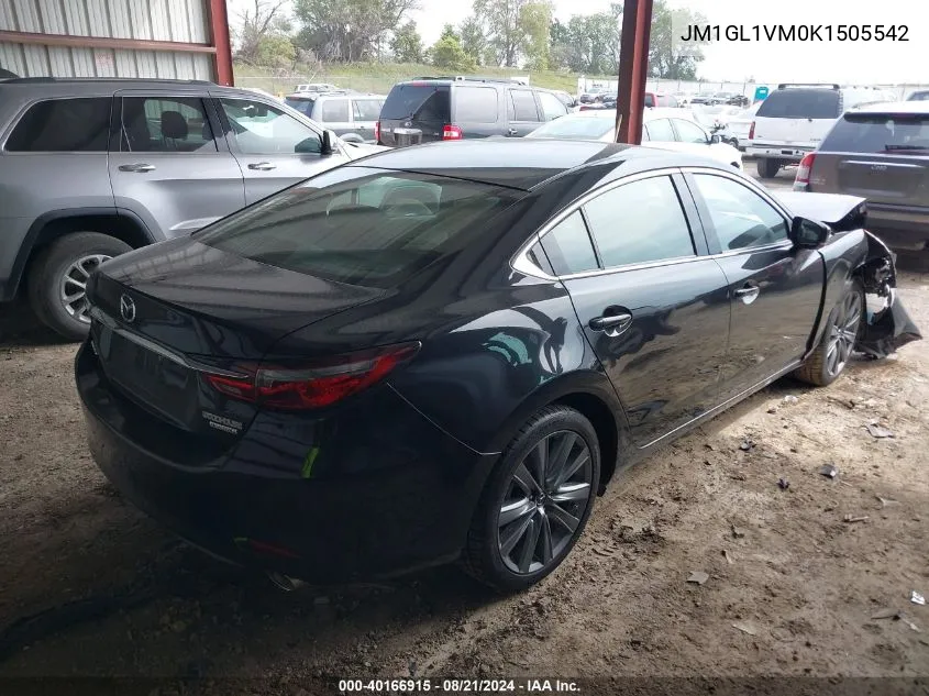 JM1GL1VM0K1505542 2019 Mazda 6 Touring