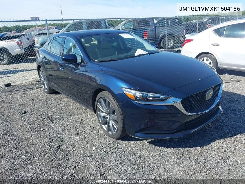 JM1GL1VMXK1504186 2019 Mazda Mazda6 Touring