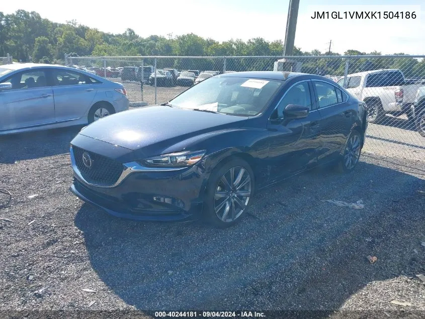 JM1GL1VMXK1504186 2019 Mazda Mazda6 Touring