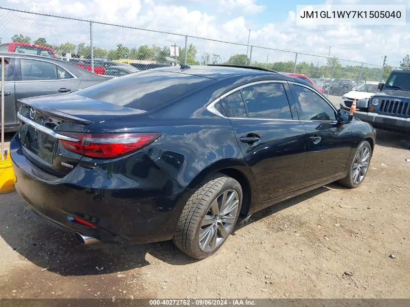 JM1GL1WY7K1505040 2019 Mazda Mazda6 Grand Touring Reserve