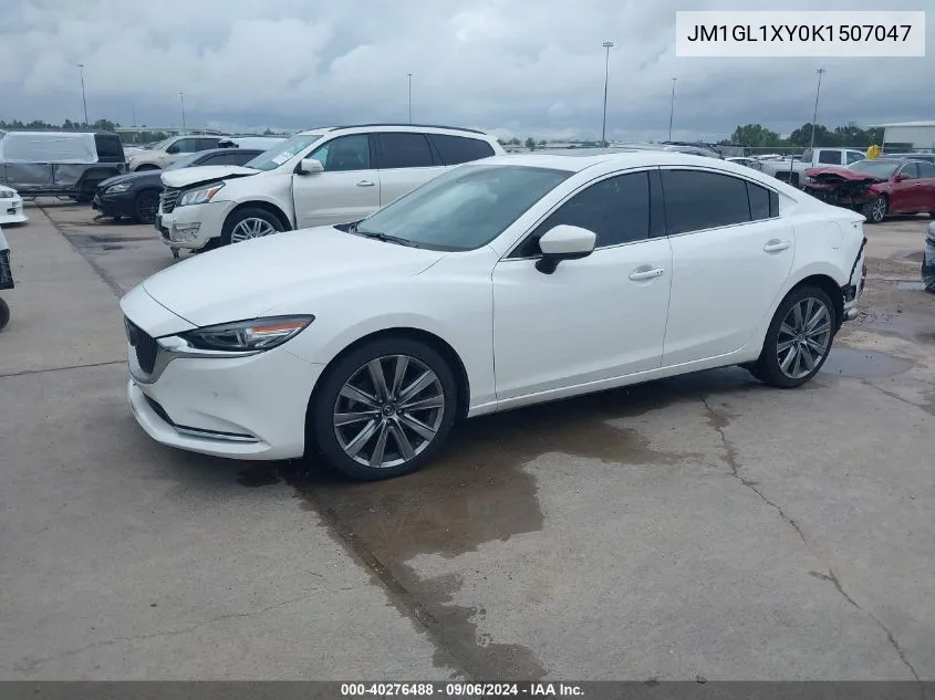 2019 Mazda Mazda6 Signature VIN: JM1GL1XY0K1507047 Lot: 40276488