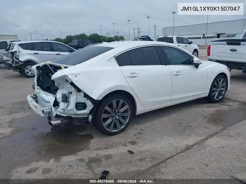 2019 Mazda Mazda6 Signature VIN: JM1GL1XY0K1507047 Lot: 40276488