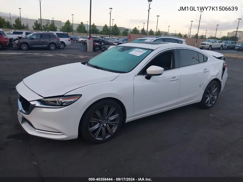 2019 Mazda Mazda6 Grand Touring Reserve VIN: JM1GL1WY7K1506639 Lot: 40358444