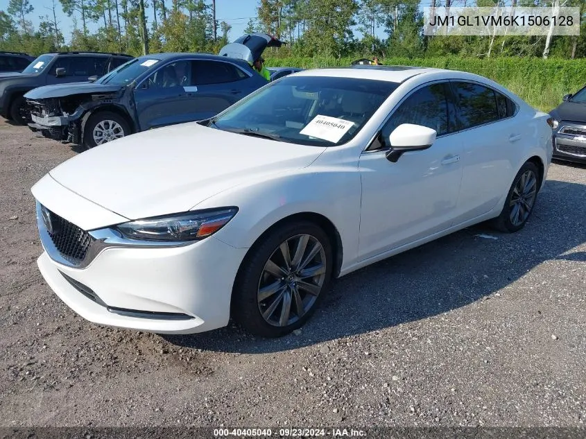 2019 Mazda Mazda6 Touring VIN: JM1GL1VM6K1506128 Lot: 40405040