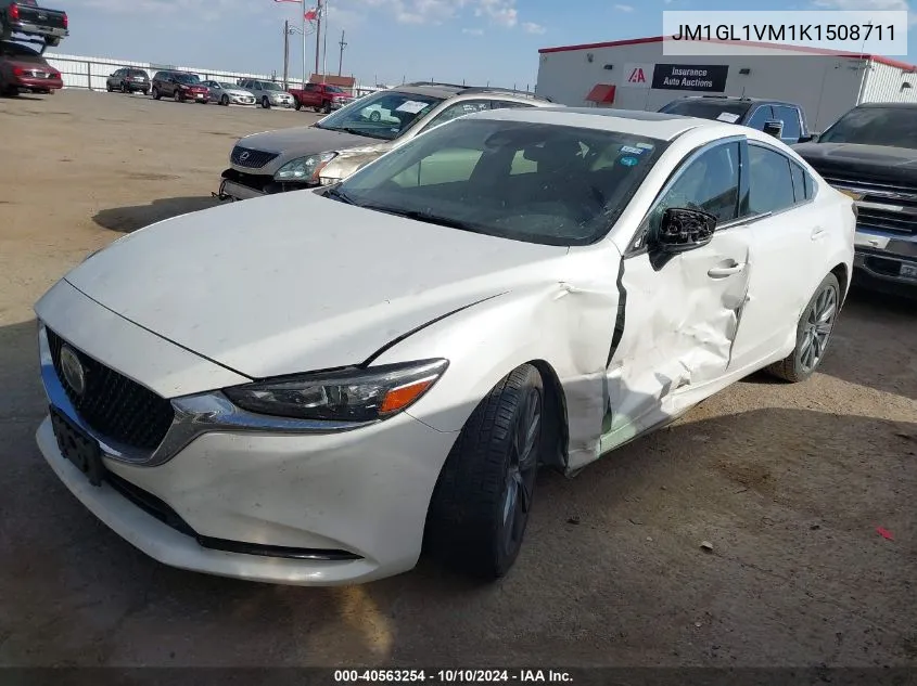 2019 Mazda Mazda6 Touring VIN: JM1GL1VM1K1508711 Lot: 40563254