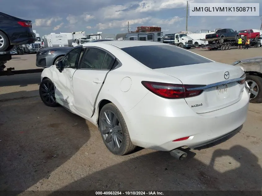 2019 Mazda Mazda6 Touring VIN: JM1GL1VM1K1508711 Lot: 40563254