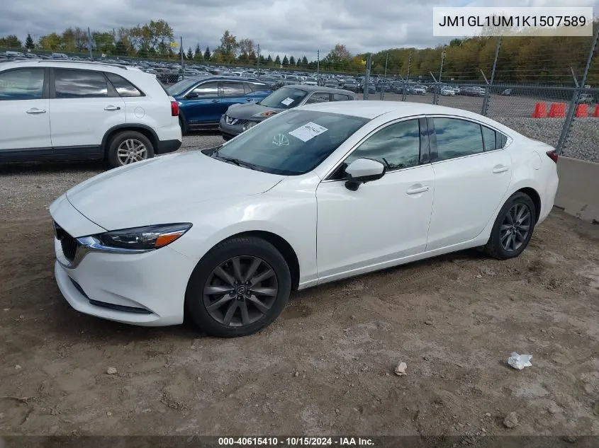 2019 Mazda Mazda6 Sport VIN: JM1GL1UM1K1507589 Lot: 40615410