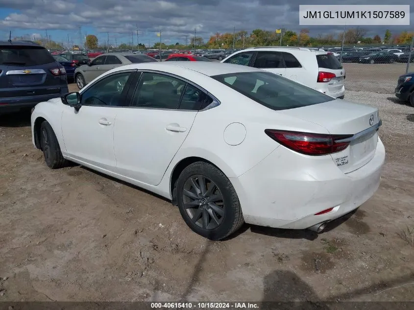 2019 Mazda Mazda6 Sport VIN: JM1GL1UM1K1507589 Lot: 40615410